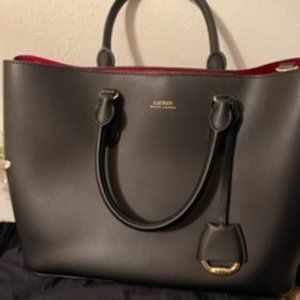 Black with a burst of Red